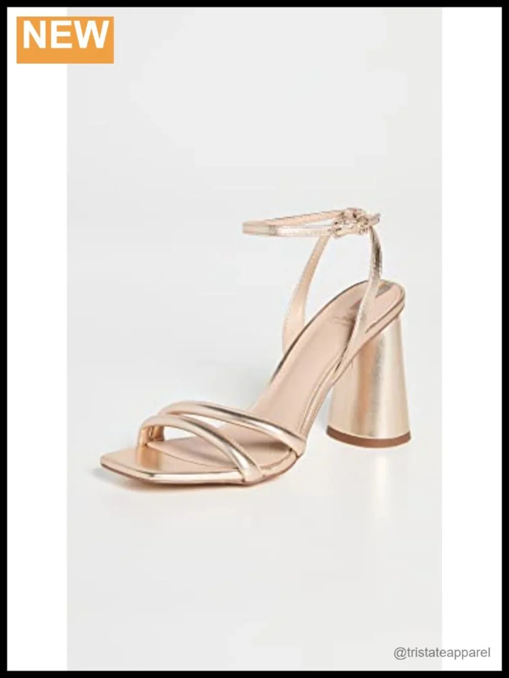 Sam Edelman Kia Ankle Strap Block Heel Sandals Open Toe Leather